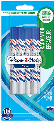 Paper Mate Effaceurs Paper Mate Magic + - 12 Unités