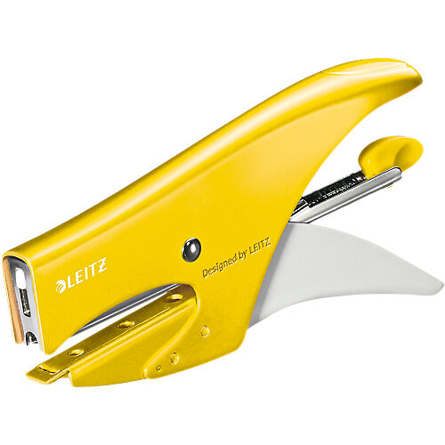 Leitz Pince-agrafeuse Leitz WOW Nr. 10 15 Feuilles Jaune