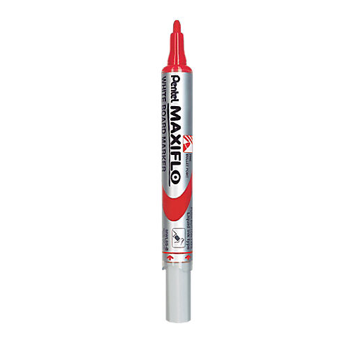 Pentel Marqueur pour tableau blanc Pentel Maxiflo Ogive fine 1.6 mm Rouge