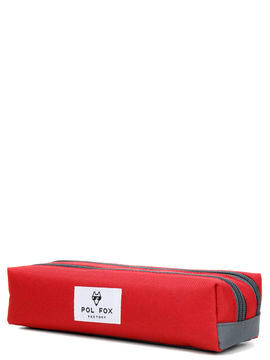 Pol Fox Trousse Pol Fox Champions Team - 2 compartiments Rouge