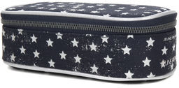 Jeune Premier Trousse Jeune Premier Pencil Box Stars Silver bleu