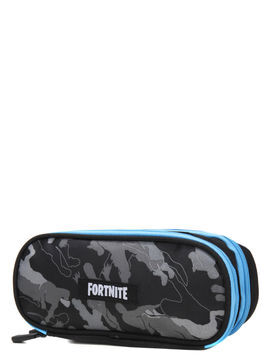 Dessins Animés Trousse garçons Fortnite Camo - 2 compartiments Noir