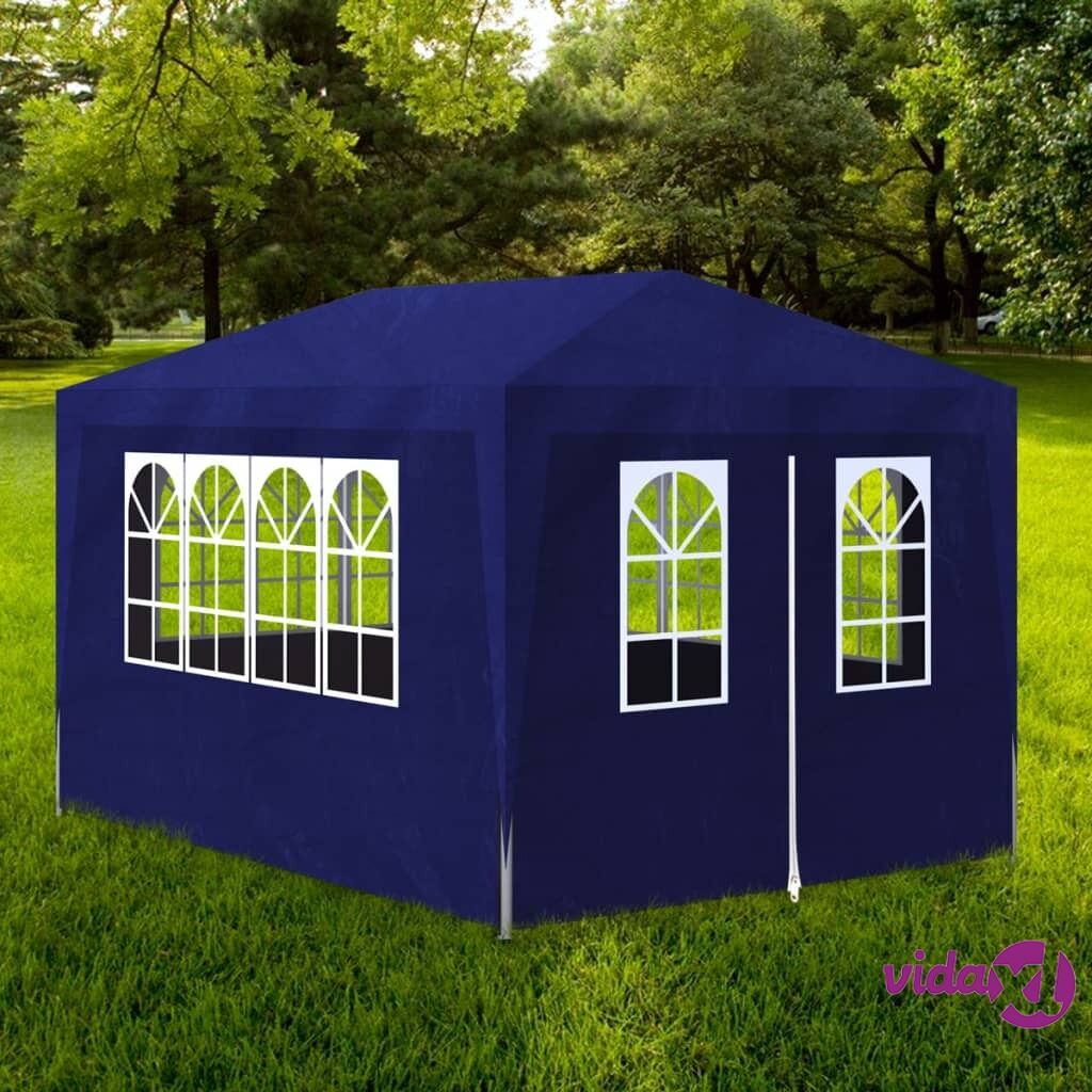 vidaXL Party Tent 3x4 m Blue