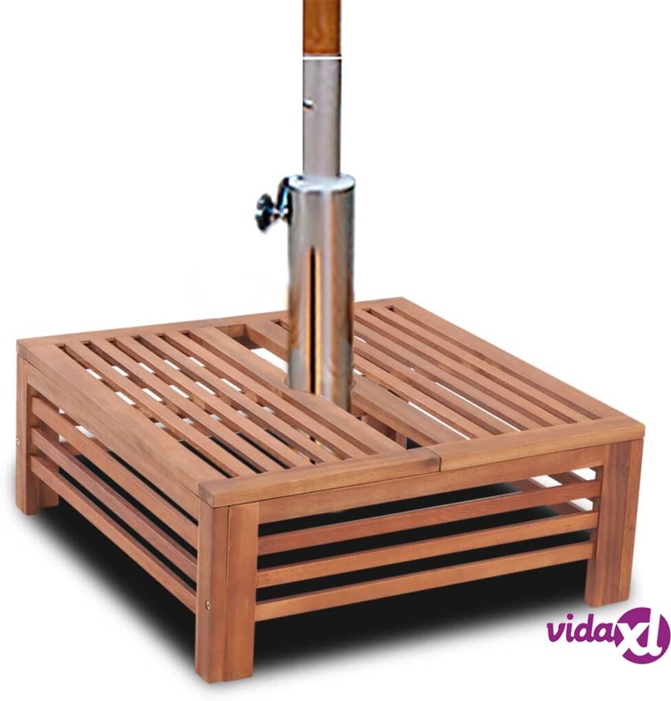 vidaXL Wooden Parasol Stand Cover