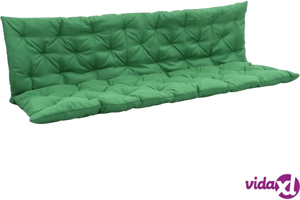 vidaXL Cushion for Swing Chair Green 180 cm