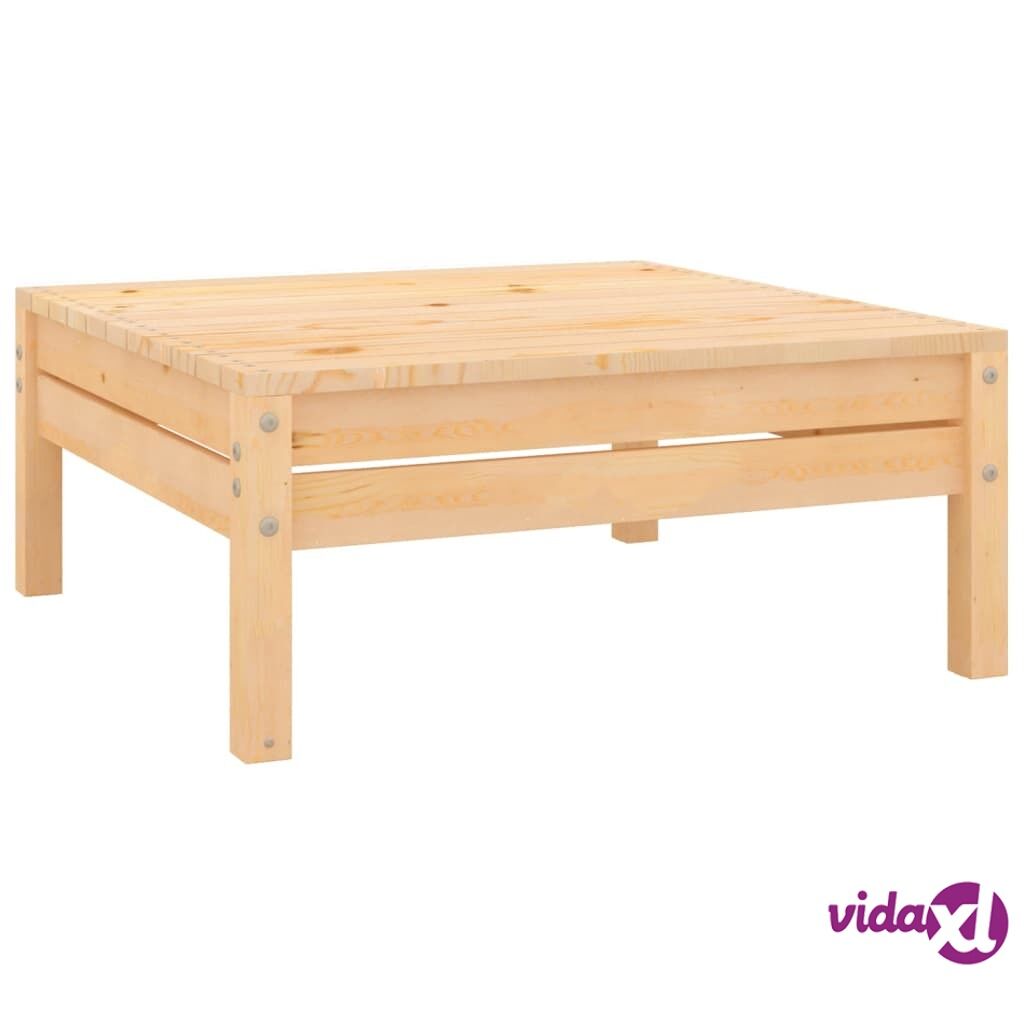 vidaXL Garden Footstool Solid Pinewood