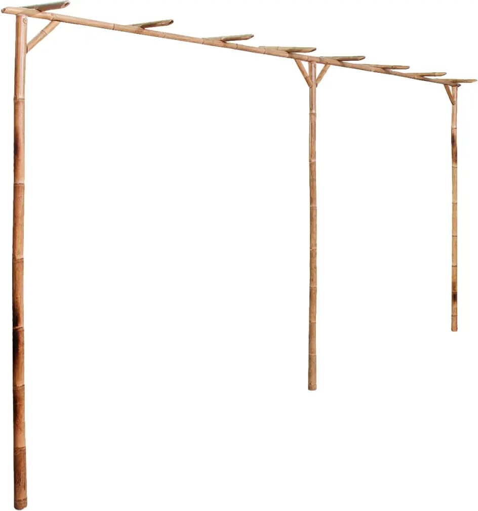 vidaXL Pergola Bambou 385 x 40 x 205 cm