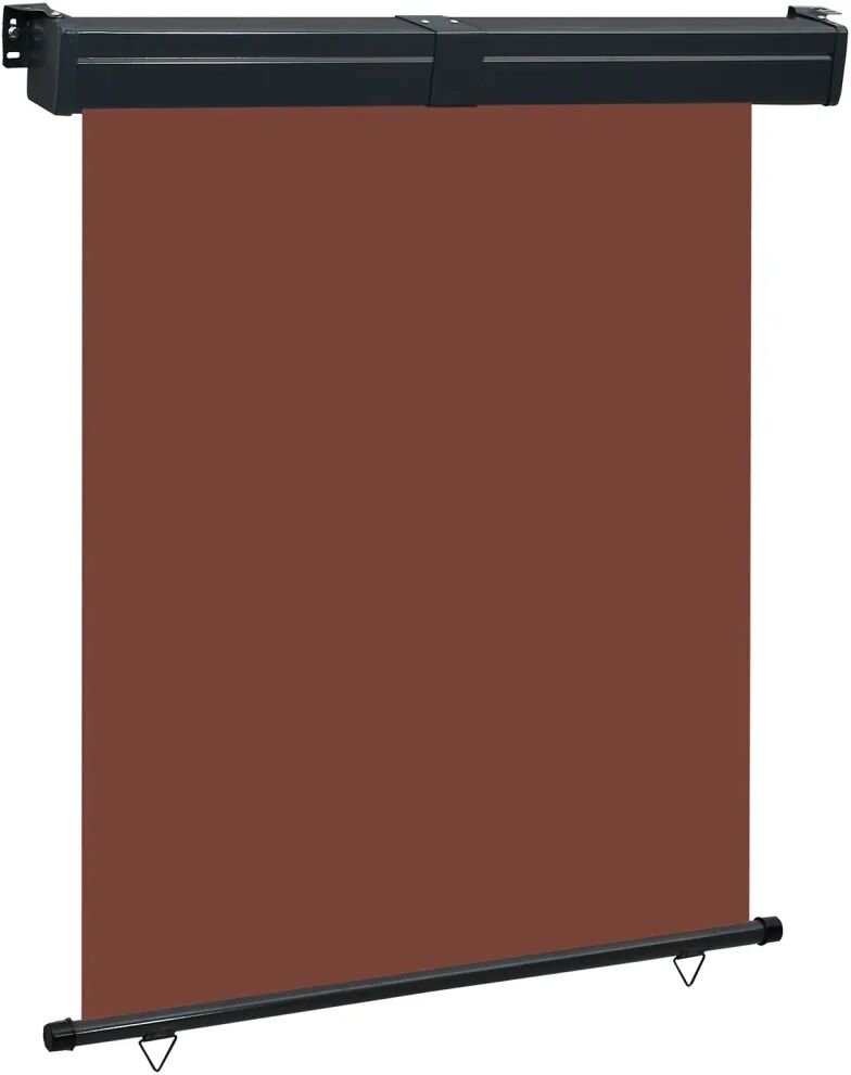 vidaXL Auvent latéral de balcon 140x250 cm Marron