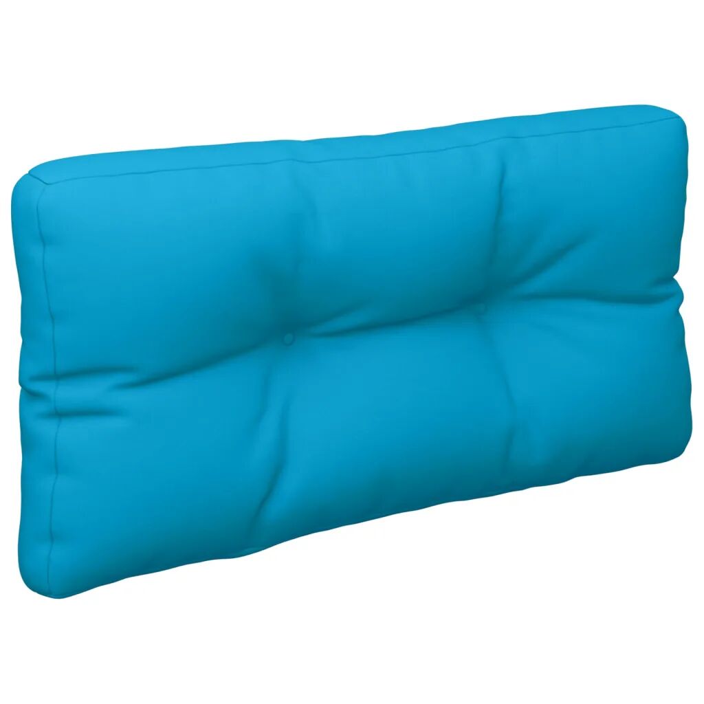 vidaXL Coussin de canapé palette Bleu 80x40x10 cm