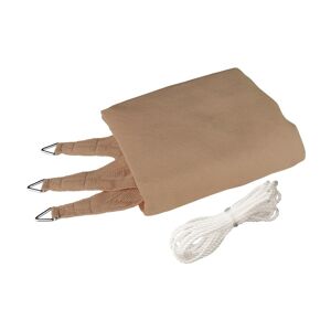 Windhager Sonnensegel »500 cm, dreieckig, Schilf« beige