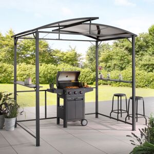 KONIFERA Grillpavillon »Roma«, BxT: 250x140 cm, Stahlgestell,... anthrazit