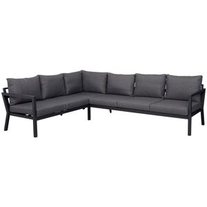 Schou Loungesofa »Gartenlounge Katinka« Schwarz