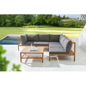 Timbers Gartenlounge-Set »Chesapeake«, (Set, 6 tlg., verschiedene... holzfarben