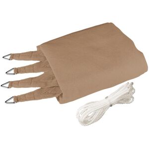 Windhager Sonnensegel »500 cm, Quadratisch, Schilf« beige