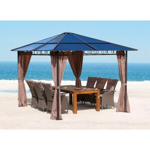 Quick Star Pavillon »Barcelona 1«, (Set), BxT: 300x300 cm sandbeige