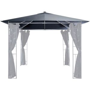 Livotion Pavillon-Ersatzdach, UV50+, grau grau Größe