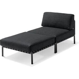 XL-Lounge-Set - Tchibo - Schwarz/Meliert Aluminium   unisex