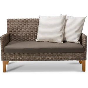 Gartensofa - Tchibo - Taupe/Gestreift Aluminium   unisex