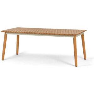 Teak-Ausziehtisch - Tchibo - Braun Aluminium Teak  unisex