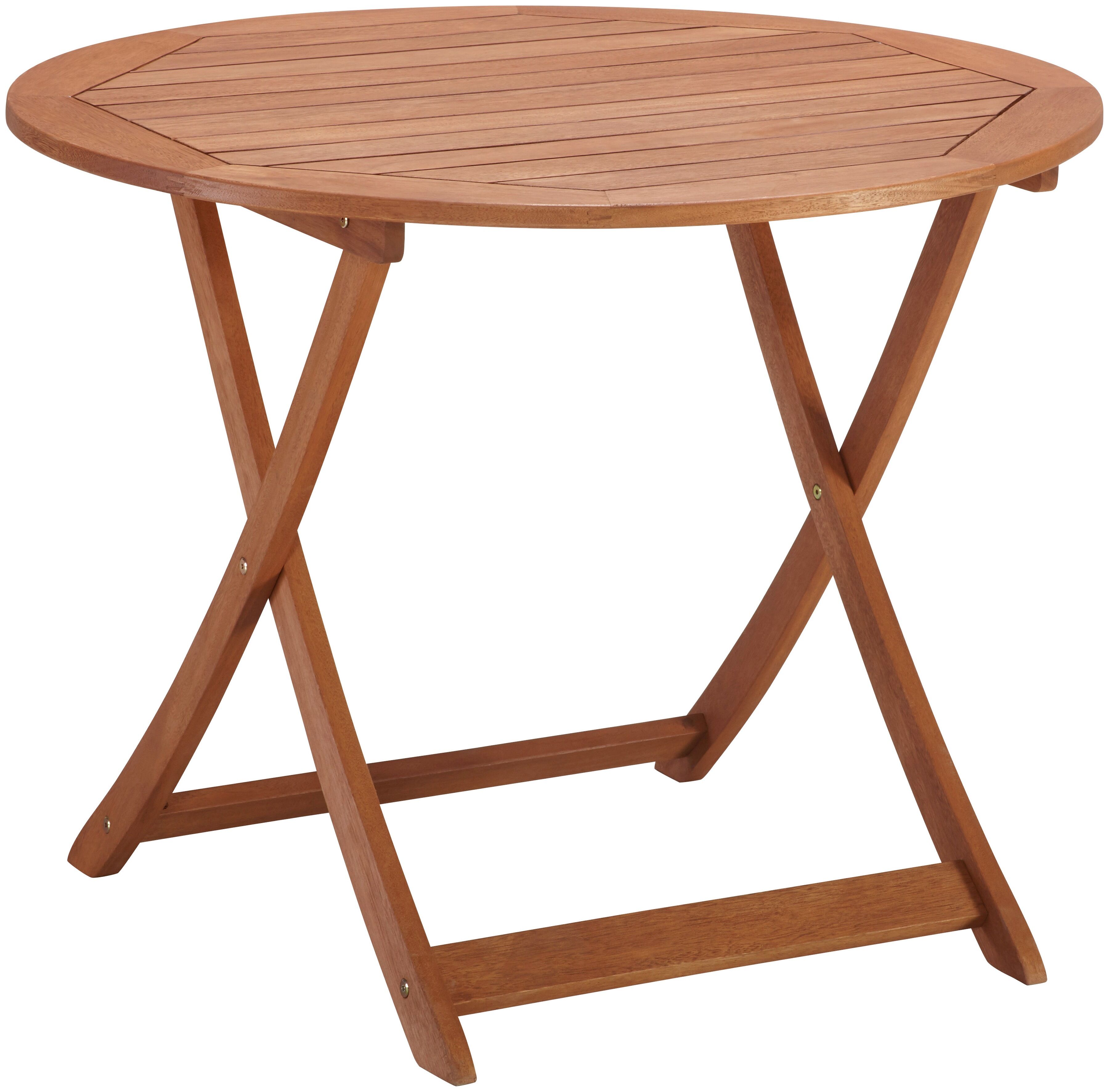 MERXX Gartentisch »Borkum«, 70x100 cm braun Größe Tischplatte: Massivholz, Gestell: Holzwerkstoff
