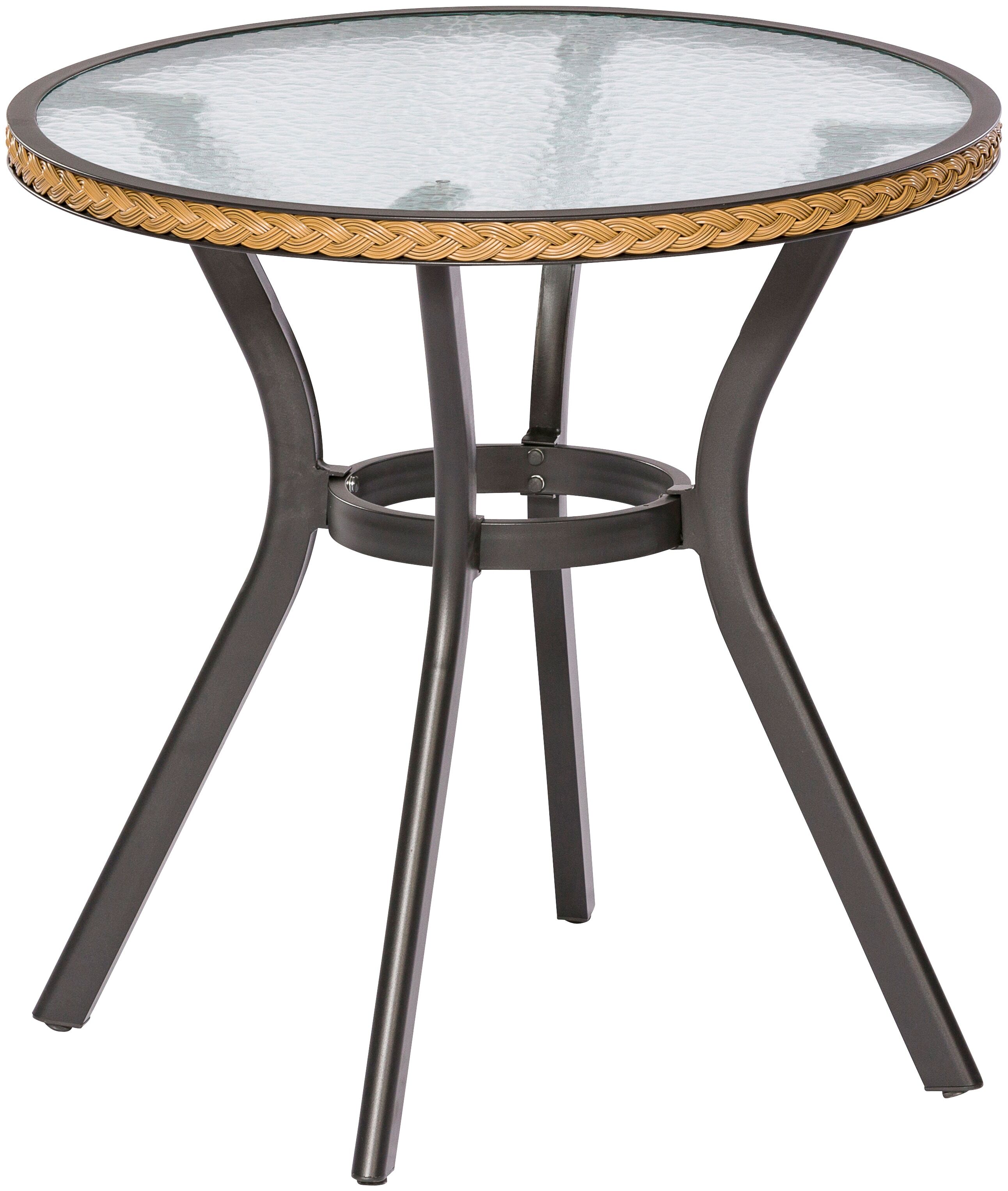 MERXX Gartentisch »Ravenna« grau Größe Tischplatte: Glas, Gestell: Aluminium