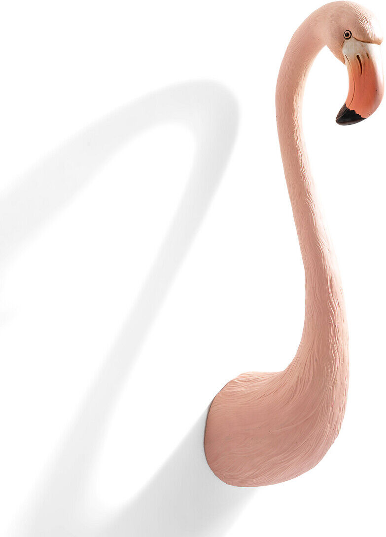 AM.PM Flamingo-Kopf aus Kunststoff H 60cm, Hector ROSA