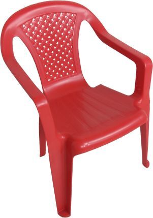 BIBL Brno sro Dětská plastová židlička Bambini červená