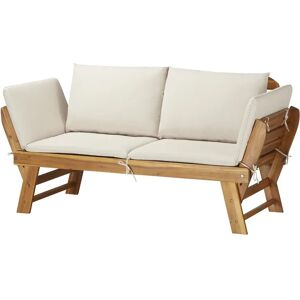 Höffner Daybed  Sumatra ¦ holzfarben ¦ Maße (cm): B: 189 H: 75 T: 68,5