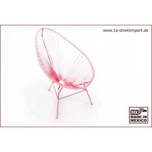1a Direktimport Original Acapulco Chair - pink, Designer Sessel für Outdoor und Indoor