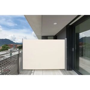 B2B Partner Manuell ausfahrbare Seitenmarkise, 3000 x 1600 mm, beige