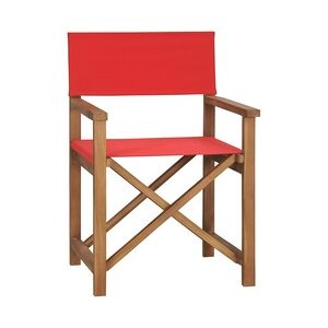 vidaXL Regiestuhl Massivholz Teak Rot