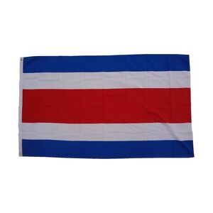 Flagge Costa Rica 90 x 150 cm Fahne mit 2 Ösen 100g/m2 Stoffgewicht Hissflagge Hissen