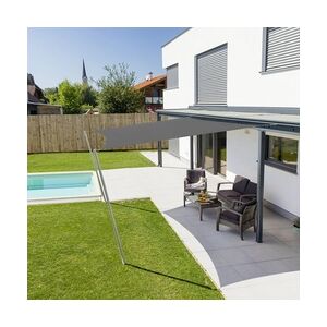 Windhager Sonnensegel Cannes 5 x 5 m, anthrazit