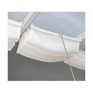 Palram - Canopia Polyester Sonnensegel für Terrassendach   Weiß    300x730 cm