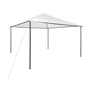 vidaXL Pavillon 4x4x3 m Weiß 180 g/m2