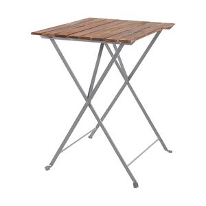 LINDER EXCLUSIV Biergarten Tisch Gartentisch Klapptisch 70 x 70 cm Akazie