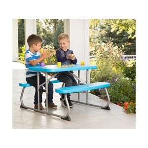Lifetime Kunststoff Tisch für Kinder   Blau   83x90x53 cm