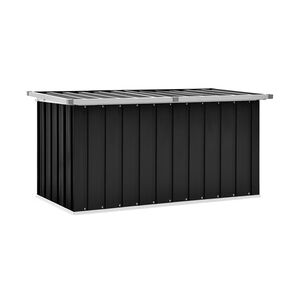 vidaXL Gartenbox Anthrazit 129 x 67 x 65 cm