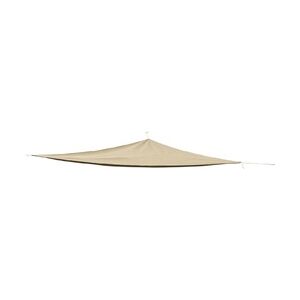 Lex Sonnensegel 3,6x3,6 m UV30+ Sonnenschutz Sonnendach wasserabweisend beige : Beige : 3,6 x 3,6 x 3,6 m