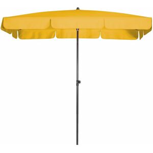 Sonnenschirm Sunline Waterproof iii 260 x 150, 2,60 x 1,50 m, gelb, Bezug aus 100% Polyester, Gestell aus Stahl, 4,7 kg - Doppler