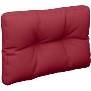 LONGZIMING Palettensofa-Kissen Weinrot 60x40x12 cm