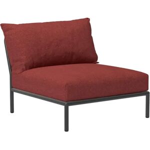 Houe Level 2 Outdoor Loungesessel Dark grey rot scarlet