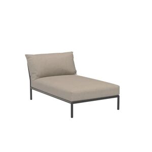 Houe Level 2 Outdoor Chaiselongue dark grey taupe
