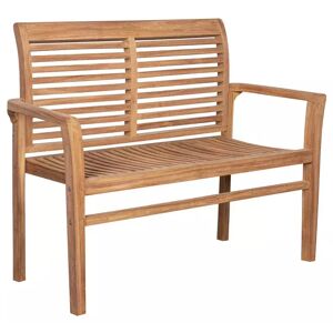 bene living Gartenbank Derby Teak stapelbar