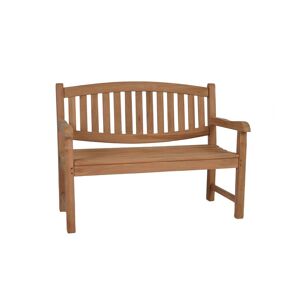 MiaMöbel Teak Bank mit Armlehne 180cm Massivholz Teak Modern