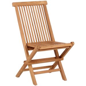 bene living Klappstuhl ohne Armlehnen Langton Teak