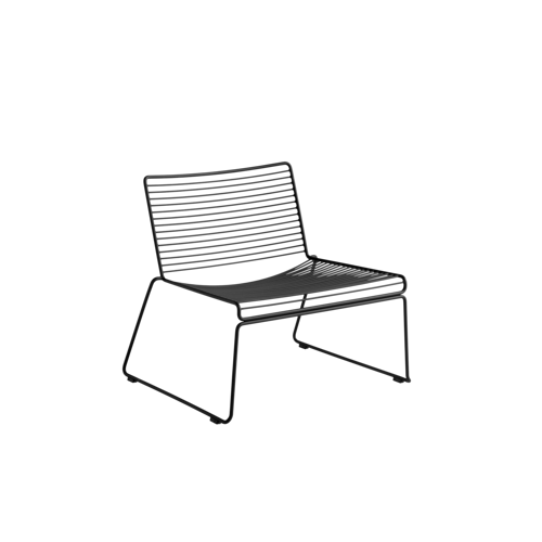 HAY – Hee Lounge Chair – schwarz