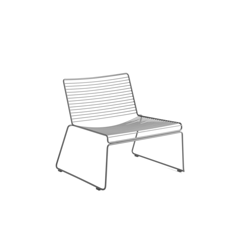 HAY – Hee Lounge Chair – grau