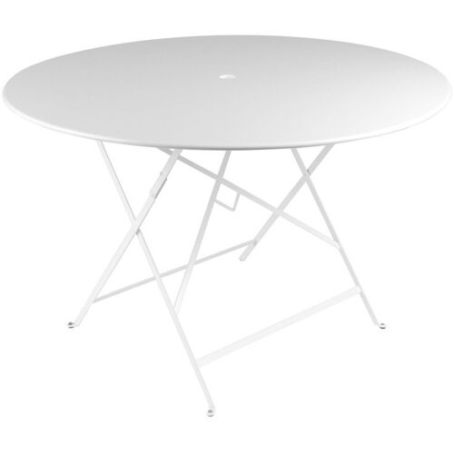 Fermob – Bistro Klapptisch Rund – weiß – Ø 96 cm