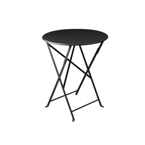 Fermob – Bistro Klapptisch Rund – schwarz – Ø 60 cm